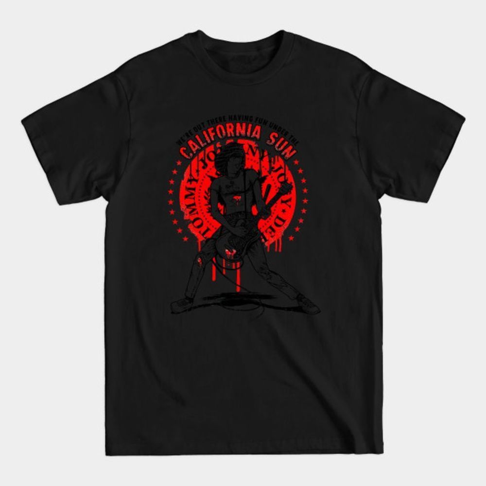 California Sun Ramones Tshirt Unisex Tee Shirt